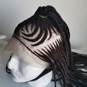 Braided Handmade Brown Wig